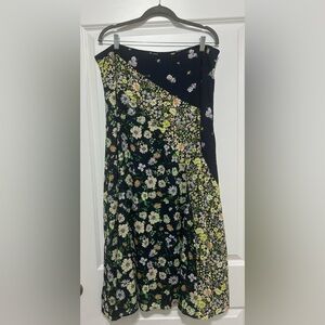 Loft, XXL, floral on navy